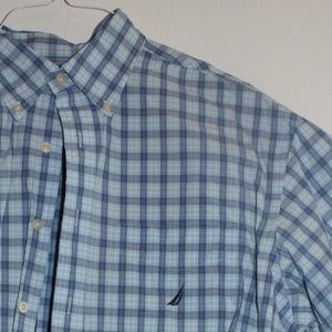 Nautica Short Sleeve Button Down Shirt